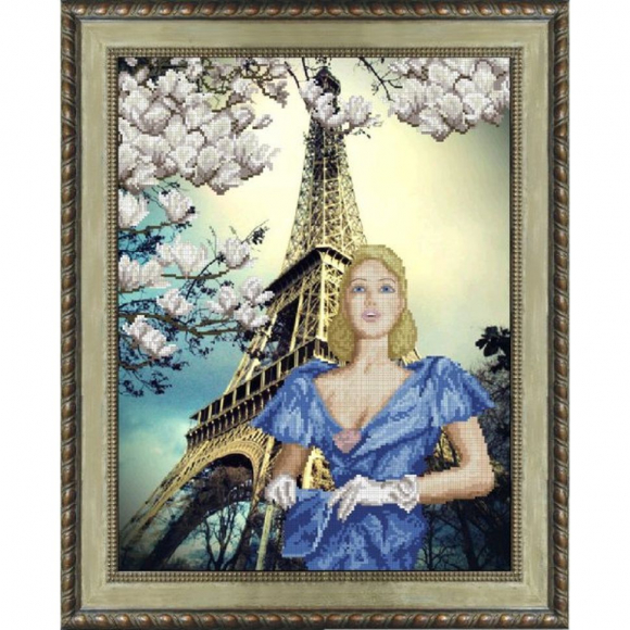 Набор для вышивания мулине КРАСА И ТВОРЧЕСТВО арт.11013 Сказочный город 30,5х40 см