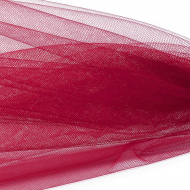 Еврофатин мягкий матовый Hayal Tulle арт.HT.S шир.300см, 100% полиэстер цв.40 уп.5м - ярк.малиновый