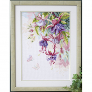 Набор для вышивания VERVACO арт.PN-0156978 Фуксия 27х35 см