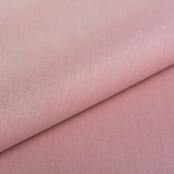 Ткань ранфорс гладкокраш., арт.WH V39, 130г/м?,100% хлопок, шир.240см, цв.чайная роза, уп.10м