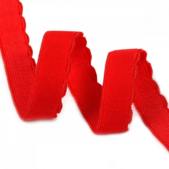 Резинка  TBY бельевая (отделочная) арт.ЕТ-1 12мм цв.SD163 красный уп.50 м