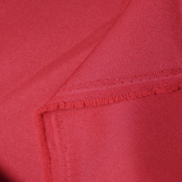 Ткань Габардин 150 г кв.м 100% полиэстер шир.148 см арт.Р.15294.06 цв.06 красный уп.25м