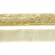 Лента отделочная жаккардовая арт.TBY.1904-4 шир.30мм цв.золото уп.7,3 м Лента отделочная жаккардовая арт.TBY.1904-4 шир.30мм цв.золото уп.7,3 м