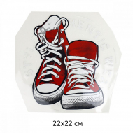 Термотрансфер арт.TBY-1278 Кеды 22х22см, уп.10шт