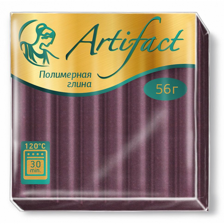 Полимерная глина Артефакт арт.АФ.821462/3277 классический цв.Шоколад 56 г