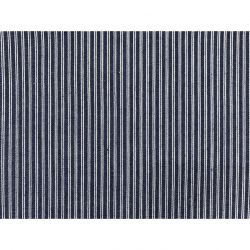 Ткань джинс FD "Полоска-2" КЛ.26014 (40%п/э, 60%х/б) 48х50см цв.т.синий