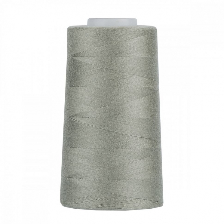 Нитки швейные 50/2 полиэстер 5000 ярд цв.217 серый MAX