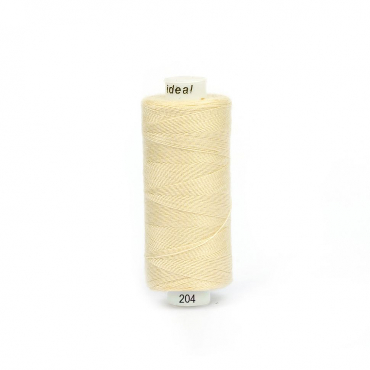 Нитки IDEAL бытовые 40/2 полиэстер 366м цв.204 бежевый