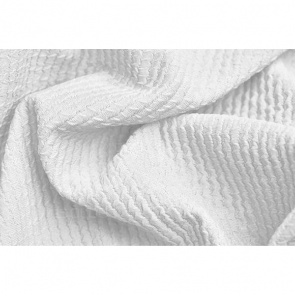 Ткань трикот. Бифлекс жатка арт.ODJ-240-1 240г/м? 86% нейлон 14% спандекс шир.150см цв.1 белый рул.40-70 м Ткань трикот. Бифлекс жатка арт.ODJ-240-1 240г/м? 86% нейлон 14% спандекс шир.150см цв.1 белый рул.40-70 м