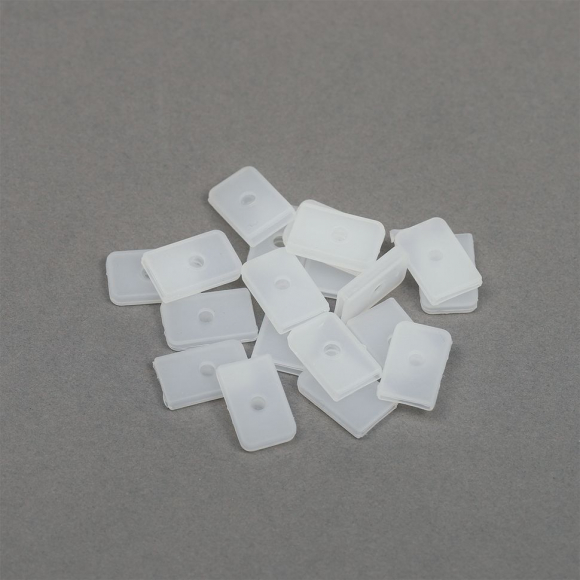 Наконечники для регилина TBY 7223-3034 шир.8мм цв.белый уп.20шт