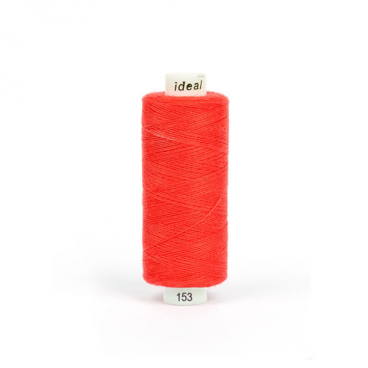 Нитки IDEAL бытовые 40/2 полиэстер 366м цв.153 красный