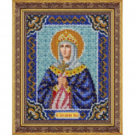 Набор для вышивания бисером ПАУТИНКА арт.Б-708 Святая Княгиня Ольга 14х18 см