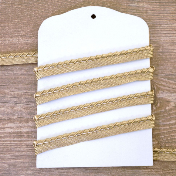 55817_Кант декоративный, 3,5 мм, цвет бежевый