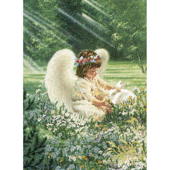Набор для вышивания CANDAMAR DESIGNS арт.51095 Забота Ангела 22,9 x 30,5 см Набор для вышивания CANDAMAR DESIGNS арт.51095 Забота Ангела 22,9 x 30,5 см