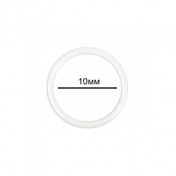 Кольцо для бюстгальтера металл TBY-57707 d10мм, цв.F102 сумрачно-белый, уп.100шт Кольцо для бюстгальтера металл TBY-57707 d10мм, цв.F102 сумрачно-белый, уп.100шт