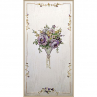 Набор для вышивания хрустальными бусинами ОБРАЗА В КАМЕНЬЯХ арт. 5546 Винтаж Violet Интерьерный 25х50 см Набор для вышивания хрустальными бусинами ОБРАЗА В КАМЕНЬЯХ арт. 5546 Винтаж Violet Интерьерный 25х50 см