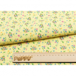 Ткани для пэчворка в рулонах НЕЖНАЯ ИСТОРИЯ 112 см 100% хлопок (в метрах) НИ-09 желтый