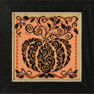 Набор для вышивания бисером MILL HILL Зачарованная тыква 13,33х13,33 см