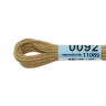 Нитки для вышивания Gamma мулине (3173-6115) 100% хлопок 24 x 8 м цв.0092 горчичный