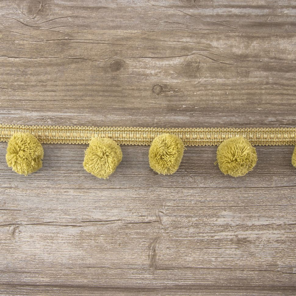 Тесьма с помпонами PASSAN цвет песочный Тесьма с помпонами PASSAN цвет песочный