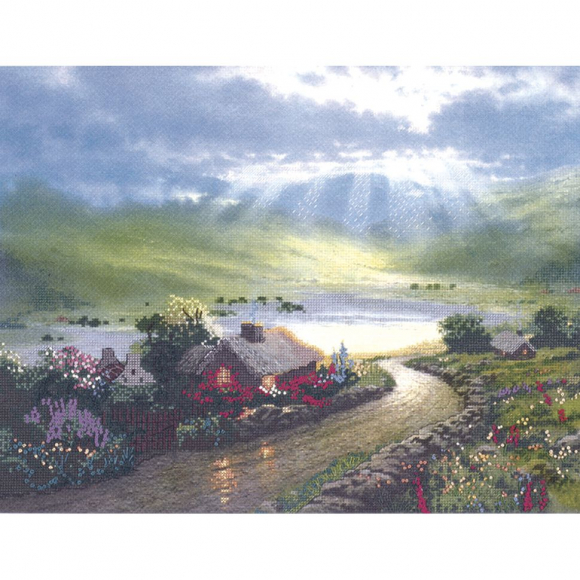 196_Набор для вышивания "Домик в Ирландии"