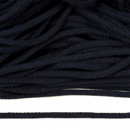 Шнур круглый х/б 05мм с наполнителем цв.024 т.синий уп.100 м