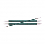 29035 Knit Pro Спицы чулочные для вязания Royale 3,5мм /20см, ламинированная береза, аквамариновый, 5шт