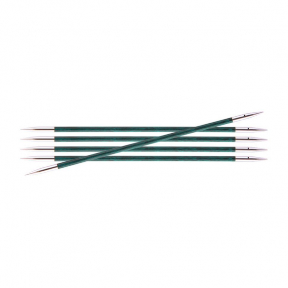 29035 Knit Pro Спицы чулочные для вязания Royale 3,5мм /20см, ламинированная береза, аквамариновый, 5шт 29035 Knit Pro Спицы чулочные для вязания Royale 3,5мм /20см, ламинированная береза, аквамариновый, 5шт