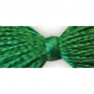 Нитки мулине цв.4107 зеленый 12х10м С-Пб