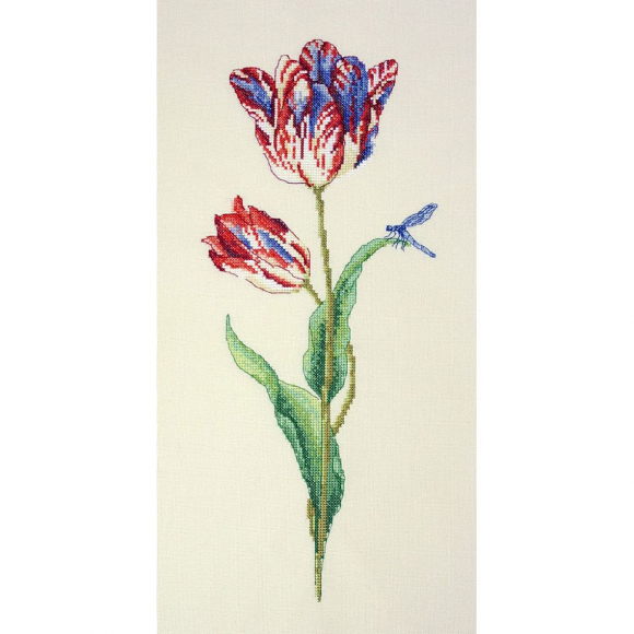 Набор для вышивания МАРЬЯ ИСКУСНИЦА арт.04.003.11 Тюльпан 20х40 см