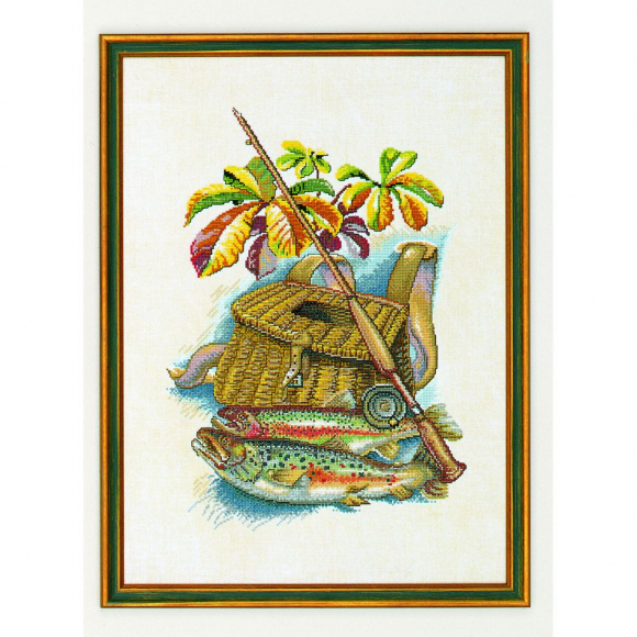 6947_Набор для вышивания "Рыбалка"