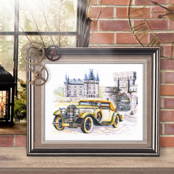 Набор для вышивания ЧУДЕСНАЯ ИГЛА арт.110-024 Ретро стиль. Классика 20х16 см