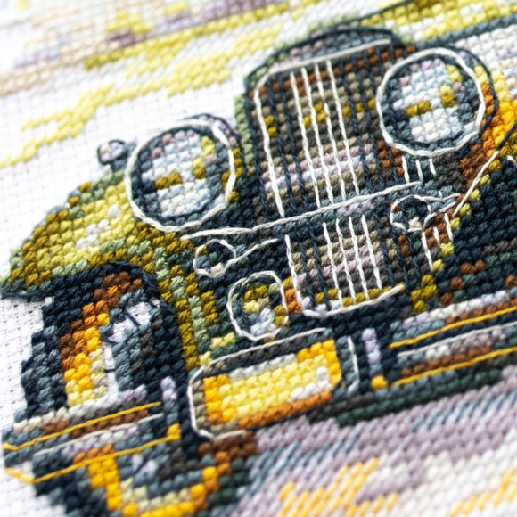 Набор для вышивания ЧУДЕСНАЯ ИГЛА арт.110-024 Ретро стиль. Классика 20х16 см