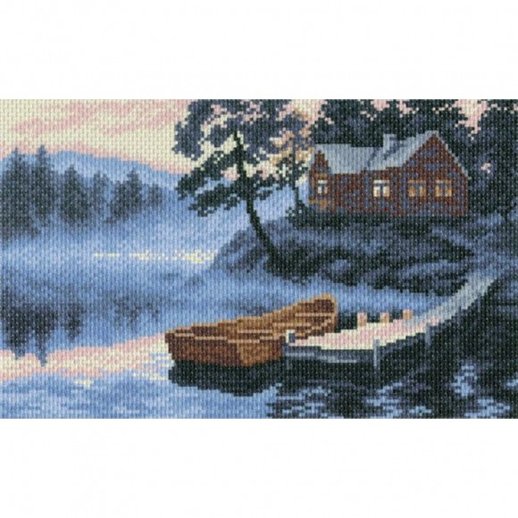 Рисунок на канве МАТРЕНИН ПОСАД арт.28х37 - 0876 Тихий вечер Рисунок на канве МАТРЕНИН ПОСАД арт.28х37 - 0876 Тихий вечер