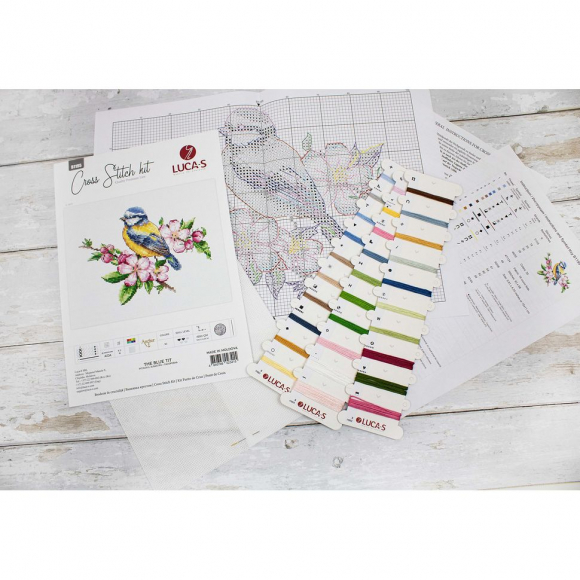 Набор для вышивания LUCA-S арт. B1195 Лазоревка 15х11 см