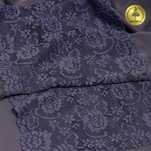Кружево-стрейч KRUZHEVO арт.TBY.L3646 шир.225мм (под заказ)