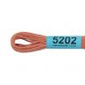 Нитки для вышивания Gamma мулине (3173-6115) 100% хлопок 24 x 8 м цв.5202 св.коричневый