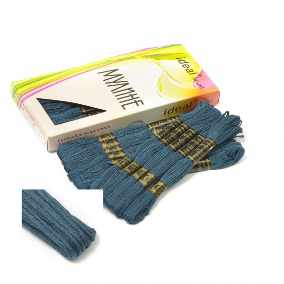 Нитки мулине IDEAL арт.ТВ (100% хлопок) 24х8м цв.523