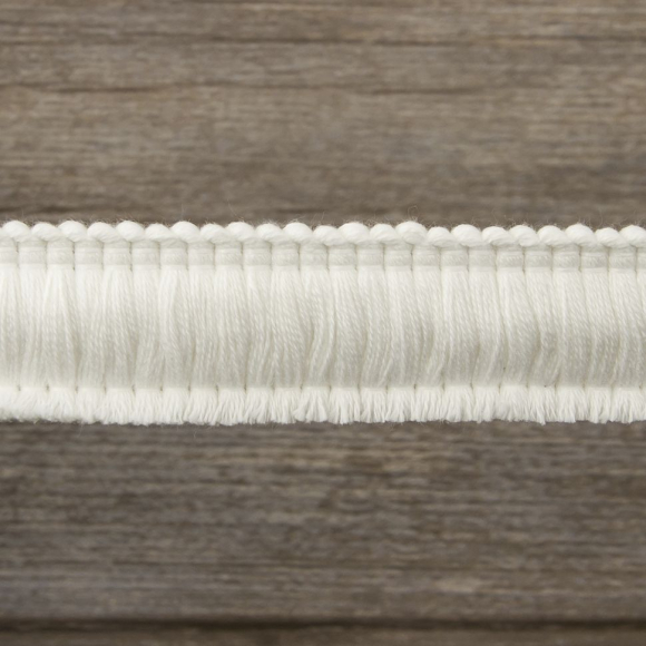 Бахрома декоративная, 30 мм, цвет белый