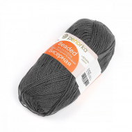 Пряжа для вязания ПЕХ Бисерная (100% акрил) 5х100г/450м цв.096 серый меланж