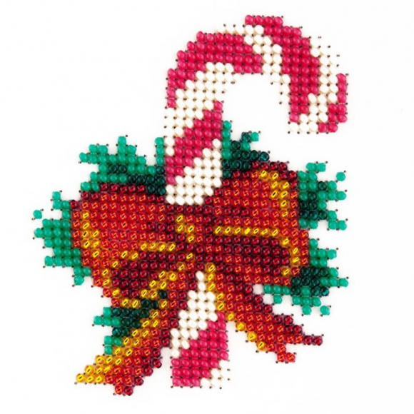 Набор для вышивания бисером LOUISE арт. L410 Карамелька 11х11 см Набор для вышивания бисером LOUISE арт. L410 Карамелька 11х11 см