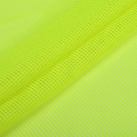 Сетка подкладочная трикотажная арт.TBY.0354 65г/м? ш.170см цв.F229 неон лайм, уп.5м