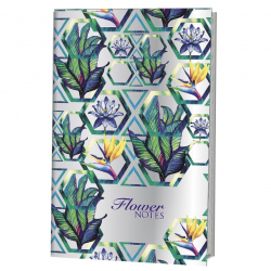 185145_Блокнот - голограмма "Flower Notes – розовый"