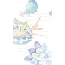 185145_Блокнот - голограмма "Flower Notes – розовый"