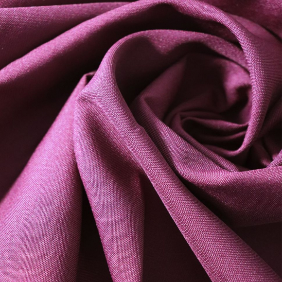 Ткань Габардин 150 г кв.м 100% полиэстер шир.148 см арт.Р.15295.07 цв.07 бордовый уп.25м