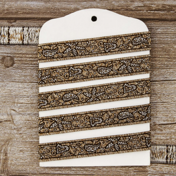 28131_Лента жаккард SAFISA, 16 мм, 15 м, цвет 03 28131_Лента жаккард SAFISA, 16 мм, 15 м, цвет 03