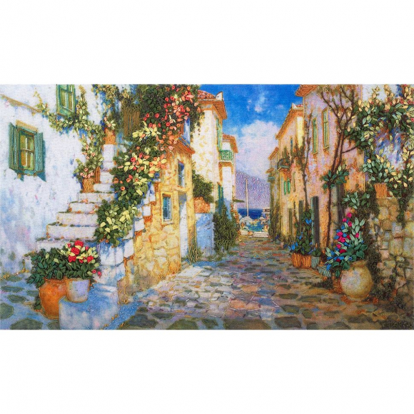 Набор для вышивания PANNA Живая картина арт. JK-2015 Улица к морю 24х14,5 см Набор для вышивания PANNA Живая картина арт. JK-2015 Улица к морю 24х14,5 см