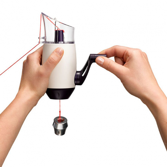 624181 PRYM Мельница для вязания шнуров COMFORT TWIST, пластик/металл, белый/фиолетовый 624181 PRYM Мельница для вязания шнуров COMFORT TWIST, пластик/металл, белый/фиолетовый