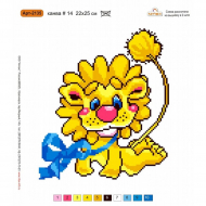 Набор для вышивания мулине НИТЕКС арт.2135 22х25 см