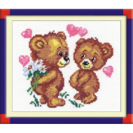 Набор для вышивания ЧУДЕСНАЯ ИГЛА арт.17-11 (Д-105) Подарю тебе 14х12см